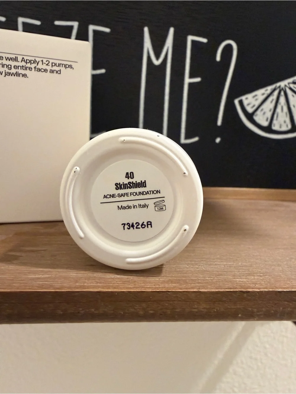 Acne-Safe Foundation - Light Yellow Shade